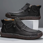 Uued Klassikalised K&auml;sitsi Valmistatud Nahast Meeste Kingad Lukuga Disainiga Vabaaja Tossud Meestele T&ouml;&ouml;kingad Pahkluusaapad 42