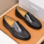 Luksuslikud meeste penny loafferid Ehtne nahk Slip-on Must Vabaaja &Auml;ri Kleitkingad Meeste Pulmapidu Kontor Moekingad 38 must