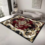 Euroopa stiilis suur elutoa vaip Kaunistus Kodu Retro lilleline vaip Pestav Salongi kohvilaua matt Libisemiskindel Toa vaip 60x90cm