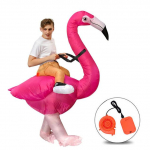 Flamingo T&auml;ispuhutav Kost&uuml;&uuml;m J&otilde;ulude Maskott Kost&uuml;&uuml;m Naistele T&auml;iskasvanutele Lastele Halloweeni Multikas Anime Maskott Cosplay Peo jaoks 100-140cm&Other