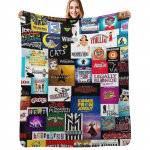 Broadway Show Logo Kollaaž Tekk Luksuslik St Tekk Tekid 30x40in