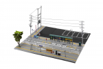 Tiny City Diorama Collection S1 Hiina tee komplekt