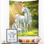 T&auml;hevalguse &Uuml;kssarvik Vaip Seinale Riputatav Hipi Tapestry Koomiks Kawaii Laste Tuba T&uuml;drukute &Uuml;hiselamu Kodu Dekoratsioon 95x70cm