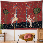 Tegelase &Otilde;limaal Vaip Seinale Riputatav Boheemlaslik Stiil Hippie Vaip Lambad Kawaii Laste Tuba Kodu Kaunistus 320x182cm