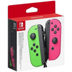 Paire de manettes Joy-Con Vert N&eacute;on & Rose N&eacute;on pour Nintendo Switch roosa