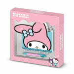 Papeterie - KARACTERMANIA - Pack de Journal Kawaii My Melody - Rose - Stylo 6 Couleurs - Taille Unique roosa
