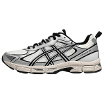 Asics Gel-Exalt 2 amortisatsiooniga madala s&auml;&auml;rega jooksujalatsid Meeste Must Valge Tennised 1011C090-100 39.5 must valge v&auml;rv