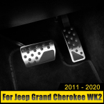 Jeep Grand Cherokee WK2 2011 2012 2013 2014 2015 2016 2017 2018 auto gaasipedaali piduripedaalide katte trimmikorpuse jaoks AT 2PCS