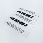 Uued numbrid, t&auml;hed 420i 428i 430i 435i 440i ABS-embleem BMW 4. seeria F32 F33 F36 G22 G23 auto pagasiruumi nimesildi logo kleebis silver XDrive