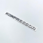 FOR Mercedes Benz Kompressor Embleem Tagumine Pagasiruumim&auml;rk T&auml;hed Kroom Must Kleebised CLK SLK SL CLS ML A B C S R Klass Kompressor(1pcs) h&otilde;be