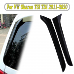 2tk l&auml;ikiv must auto tagaakna spoilerid k&uuml;lgjagaja tiivad ABS plaat kaunistustarvikud VW Sharan TSI TDI jaoks Gloss Black