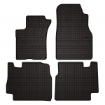 Dywaniki samochodowe gumowe do: Mercedes ML W163 SUV (1998-2005) - czarne, dopasowane