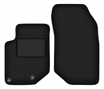 Dywaniki samochodowe prz&oacute;d do: Citroen C4 X hatchback, sedan (2020-) czarne