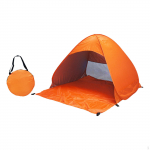 Beach Tent ,Pop up with Carry Bag , ,SUN Protection, Windproof Camping Sun Shelter for Orange