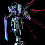 Schwarzette Neoonlilla MDX-0003 HG 1/144 Monteeritav Mudel Tegevuskujud Lauakaunistus Laste M&auml;nguasjad Kingitus Kogumisobjekt