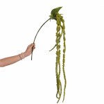 6 pead Amaranthus kunstlik rippuv taim mitmev&auml;rviline pika sabaga amarant simuleeritud Amaranthus Caudatus fototarbed roheline