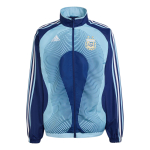 Adidas Argentina V&otilde;&otilde;rsil Jooksutreeningjakk 2006 Tume Sinine Unisex &Uuml;ler&otilde;ivad JZ2214 L gray