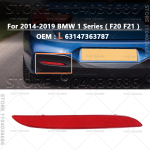 2014-2019 BMW 1. seeria jaoks (F20 F21) Tagumise kaitseraua helkur Hoiatushelkur 63147363787 63147363788