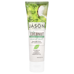 Jason Natural, Simply Coconut, Tugevdatud hambapasta, Kookose-m&uuml;ndi maitsega, 4,2 untsi (119 g)