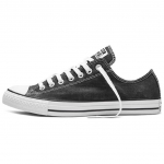 Converse Chuck Taylor SEASONAL Comfortable And Lightweight Abrasion Resistant Low top Canvas Shoes Women's Gray Black 151202C 35