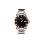 TISSOT Meeste luksuskollektsiooni kell T086.407.22.051.00 Black Dial Silver Strap