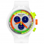 SWATCH Unisex Sinine Kell SB02K100 SB02K100 Blue Dial