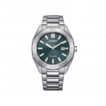 CITIZEN 100m Veekindel Valgusj&otilde;ul t&ouml;&ouml;tav Kvartsliikumisega Roostevabast Terasest Rihmaga K&auml;ekell 41 BM7630-80X Green Dial