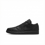 Jordan Air Jordan 1 Madalad Vintage Korvpallijalatsid Unisex Must Teemant 553558-093(Team133-aj) 42.5