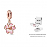 Pandora Moments Moodne Mitmek&uuml;lgne Peen Kirsipuu &Otilde;ie V&otilde;lu Naiste V&otilde;lu Roosa Kuld 780667C01 Rose Gold