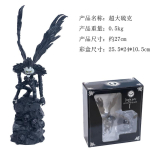 Anime figuur DEATH NOTE Yagami Light Ryuk MisaMisa PVC Seisev mudel Asend Staatiline nukk T&auml;iuslik kingitus Kaunistused Skulptuur Q versioon 9CM No retail box gray