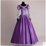 Maagiline Fantaasia Rapuntsel, Printsess Rapuntsel, Printsess Rapuntsli cosplay esitus, printsessikleidi maskeraadi esitus S