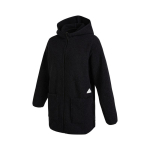 Adidas Polar Flis Pika Varrukaga Kapuutsiga Treeningjakk Naistele Must HM2841 M black