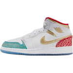 Jordan 1 Mid Tossuke Kool NC To Chicago GS FB2212-100 36.5