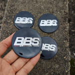 4 tk 65 mm PMMA BBS Embleemi Kleebised BBS-i veljekeskuse kleebis autovelje kate 65mm&only stickers