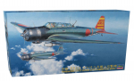 Hasegawa Jaapani Merev&auml;gi Nakajima B5N2 T&uuml;&uuml;p 97 Mudel 3 Lennukikandja R&uuml;nnakulennuk Plastikust Mudelikomplekt JT76 1/48