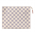 Louis Vuitton Poche Toilette Damier Azur Kaetud L&otilde;uend Pesukott Naiste pesukott Beež N40929 Box(Basic Set+Box)