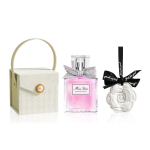 DIOR Flower Sweetheart Prooviparf&uuml;mikomplekt Lilleline Tualettvesi EDT 5ml Emadep&auml;eva Kingitus Emale Kosmeetika valge