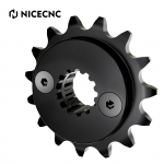 NICECNC Honda XR650L 1993-2025 jaoks SuperPinion 15T Esihammasratas 20CrMnTi Terasest Sulam XR 650L Tarvikud 2024 2023 2022 2021 must