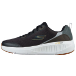 Skechers Go Run Elevate Mugav Kangas P&otilde;rutust Summutav Vastupidav Madala S&auml;&auml;rega Jooksukingad Meeste toss Must Hall 220189-BKGY 43.5