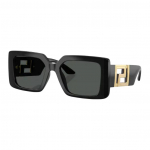 Versace Ruudukujulised P&auml;ikeseprillid Naiste p&auml;ikeseprillid Mustad VE4505UGB187 Basic Packaging-Eyeglass Case+Box