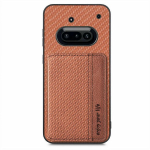 NothingPhone'i jaoks (3a) 5G 2025 Nahast &Uuml;mbris RFID Nahast Magnetkaardiga Funda Nothing Phone 3A &Uuml;mbris Phone3A 3 A Rahakott Kate Funda Nothing Phone (3a) pruun