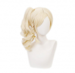 Anime Love Live PDP Ai Miyashita Cosplay Parukas LoveLive Perfect Dream Project Blond Hobusesaba S&uuml;nteetiline Juus Naiste Parukad (Beige,One Size) beež