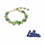 Swarovski Gema Kristallidega Kaunistatud K&auml;ev&otilde;ru F ( Fits All)-Original brand box roheline