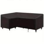 L-kujuline v&auml;lisofa kate, tuulekindel ja UV-kindel pol&uuml;esterv&auml;lim&ouml;&ouml;bli kate, v&auml;lim&ouml;&ouml;bli kate 200X270X82x90x72cm