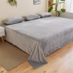 Talvine soe, paks pehme sametine lame lina &uuml;hev&auml;rviline, suur, pehme flanellist voodilina 350x245 cm ilma padjap&uuml;&uuml;rita 2 Pillowcase 48x74cm