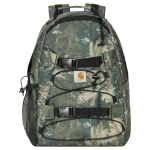 Carhartt WIP Kickflip 24.8L Ruudukujuline silt Kahekordne t&otilde;mblukuga sulgemine Pol&uuml;ester Seljakott Unisex Seljakott Kamuflaažiroheline I031468_38T_XX Green Camouflage black