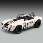 1:24Shelby Cobra 427 S/C Modifitseeritud Auto Sulamist Auto Mudel Heli ja Valgus T&otilde;mmatav Laste M&auml;nguasi Kollektsioneeritav S&uuml;nnip&auml;evakingitus white