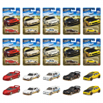 Hot Wheels Kiired ja vihased teemaline valik Ralli s&otilde;idukim&auml;nguasjad Valatud autod ajastutest & - (10. kast) - 3+ - Mitmev&auml;rviline (HNR88-986P)