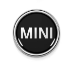 6CM Metallist Auto K&uuml;lje Tagumine Kleebis Aknakleeps MINI COOPER JCW F56 F60 R60 R61 F60 Cooper S Countryman Paceman Kaunistus hsgql22 white