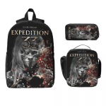 3 tk Expedition33 Clair Obscur Expedition 33 Seljakotikomplekt Lastele Pliiatsikarbid Koolikoti Komplektid L&otilde;unakarbiga Kooli &Otilde;pilastele black